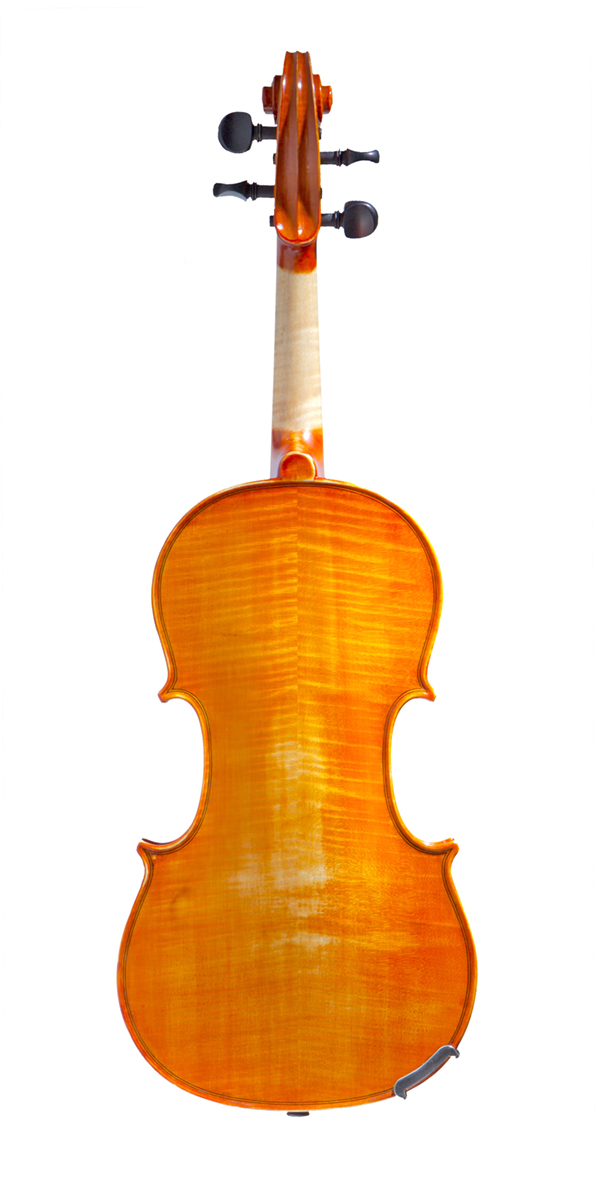 Violino artigianale Cesarini, acero marezzato